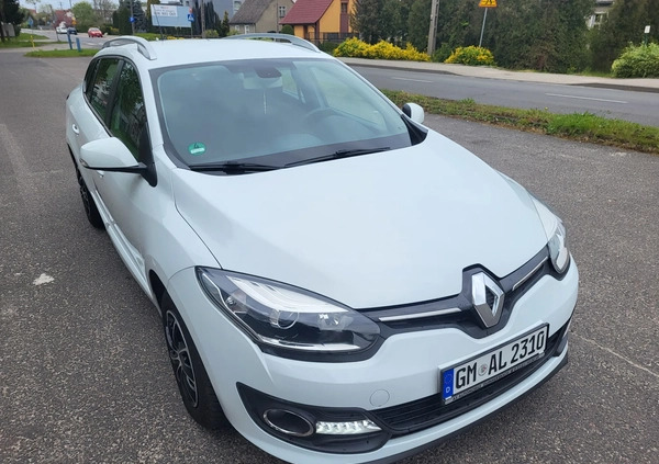 Renault Megane cena 26700 przebieg: 135395, rok produkcji 2014 z Złotów małe 781